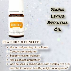 Young Living Citrus Fresh VITALITY Essential Oil Nwt